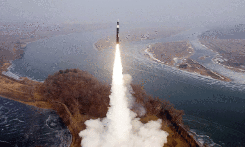 ആശങ്ക ശക്തം; ബാ​ലി​സ്റ്റി​ക് മി​സൈ​ൽ വിക്ഷേപിച്ച് ഉത്തര കൊറിയ