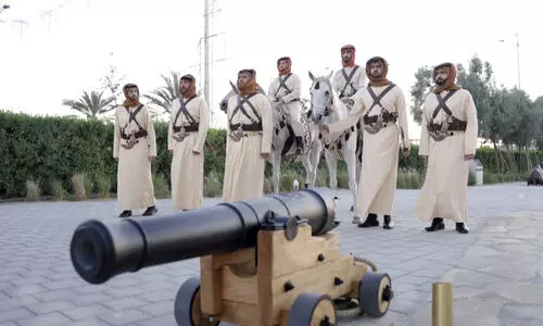 പൈ​തൃ​കം ചോ​രാ​തെ അ​ൽ മ​ഖ്‌​ത​യി​ലെ ഇ​ഫ്‌​താ​ർ പീ​ര​ങ്കി