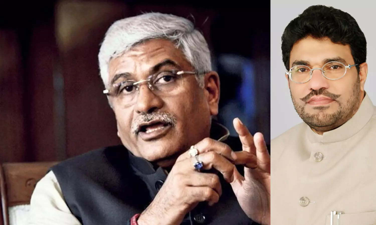 Gajendra Singh Shekhawat, MP Abdul Samad Samadani