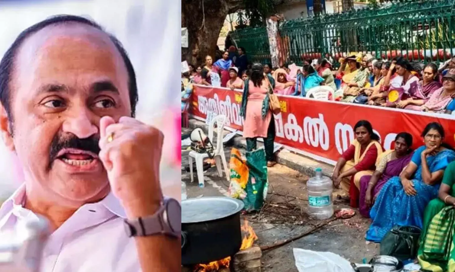 ആശാസമരം: മുഖ്യമന്ത്രി ഇടപെടണമെന്ന് പ്രതിപക്ഷ നേതാവ്