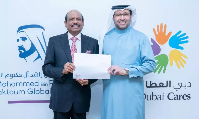 ദു​ബൈ കെ​യേ​ഴ്സ്​ പ​ദ്ധ​തി​ക​ൾ​ക്ക് പി​ന്തു​ണ​യു​മാ​യി ലു​ലു ഗ്രൂ​പ്