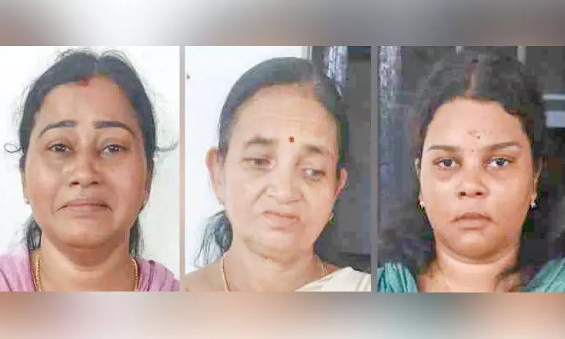 ക്ഷേ​േത്രാത്സവത്തിനെത്തിയ വീട്ടമ്മയുടെ മാല പൊട്ടിച്ച നാടോടികള്‍ പിടിയില്‍