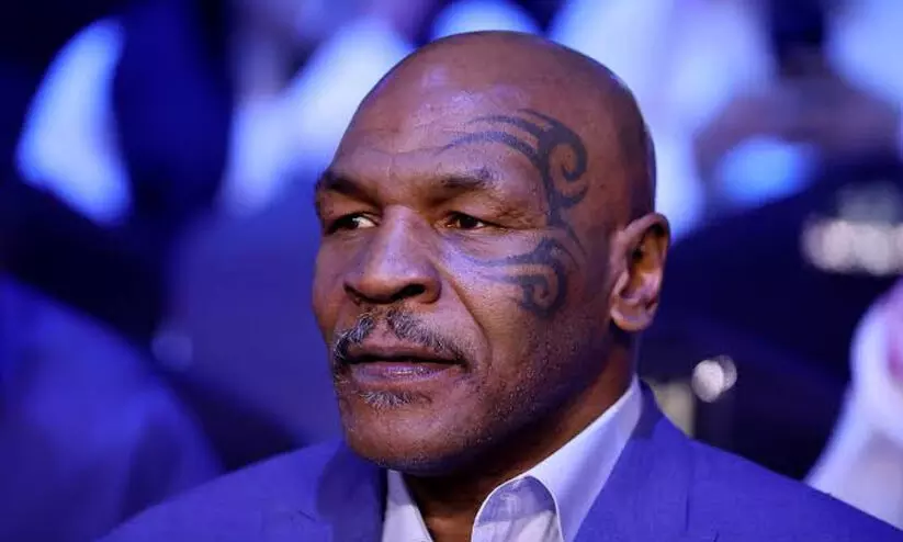 Boxing champion Mike Tyson