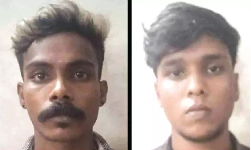 കഞ്ചാവുമായി രണ്ട് യുവാക്കൾ അറസ്റ്റിൽ