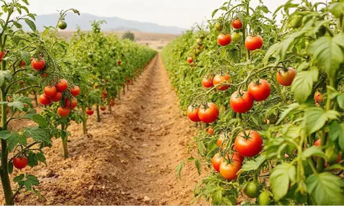 ത​ക്കാ​ളി ഉ​ൽ​പാ​ദ​നം കു​റ​യു​ന്നു