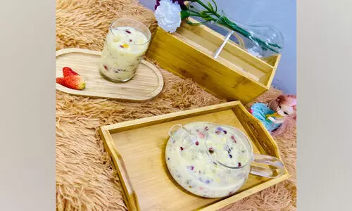 സാകൂ റൈസ് ഫ്രൂട്ട് മിക്സ്