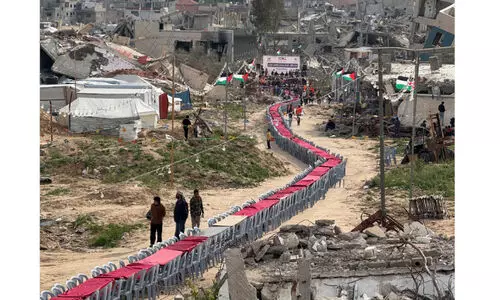 വ​ട​ക്ക​ൻ ഗ​സ്സ​യി​ൽ ഇ​ഫ്താ​ർ ഭ​ക്ഷ​ണ പ​ദ്ധ​തി​യു​മാ​യി ന​മാ ചാ​രി​റ്റി