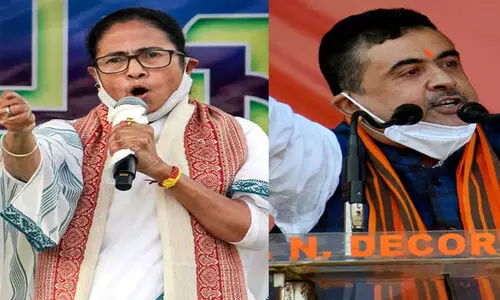 ‘ഋഷിമാരോ സന്യാസിമാരോ അംഗീകരിക്കാത്ത വ്യാജ ഹിന്ദുമതം ഇറക്കുമതി ചെയ്യുന്നു’;   മുസ്‍ലിം എം.എൽ.എമാരെ തൂക്കിയെടുത്തെറിയുമെന്ന സുവേന്ദുവിന്റെ പരാമർശത്തിനെതിരെ മമത