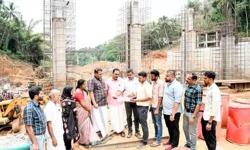 ന​മ്പ്രാ​ണി ത​ട​യ​ണ നി​ർ​മാ​ണം അ​വ​സാ​ന​ഘ​ട്ട​ത്തി​ലേ​ക്ക്