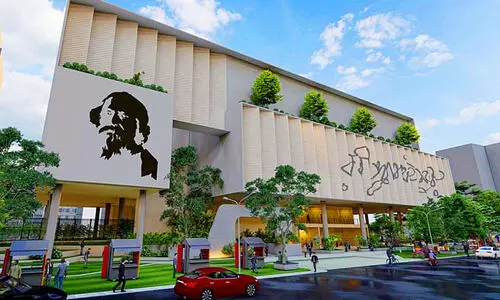 ടാഗോർ ഹാൾ പഴയകെട്ടിടം പൊളിച്ചുതുടങ്ങി വരുന്നു; 68 കോടിയുടെ സമുച്ചയം