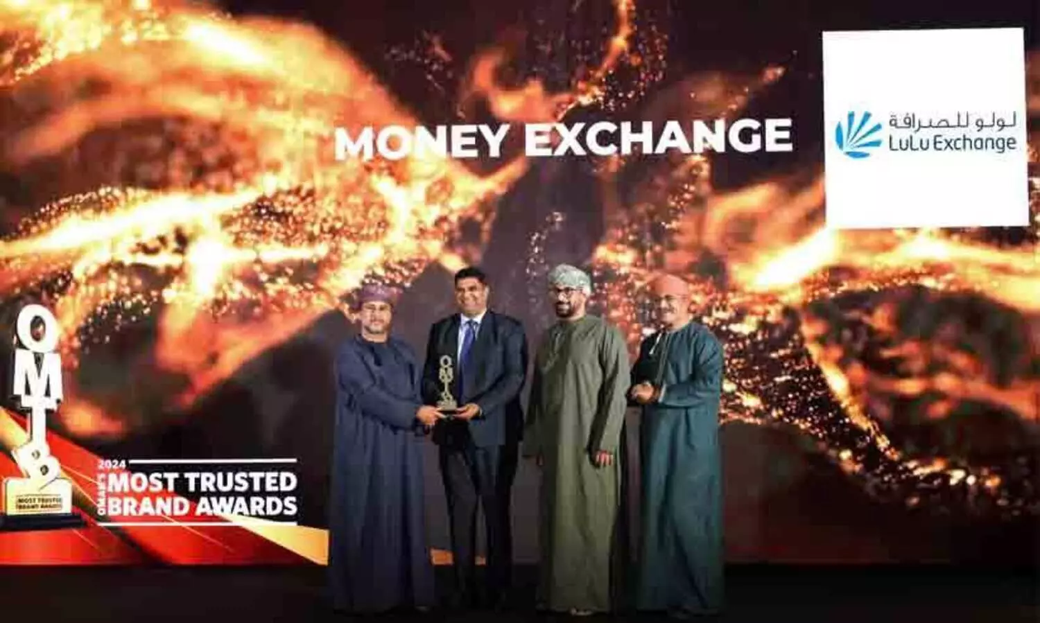 ഒമാന്റെ വിശ്വസ്ത ബ്രാന്‍ഡ്; വീണ്ടും പുരസ്കാരവുമായി ലുലു എക്‌സ്‌ചേഞ്ച്