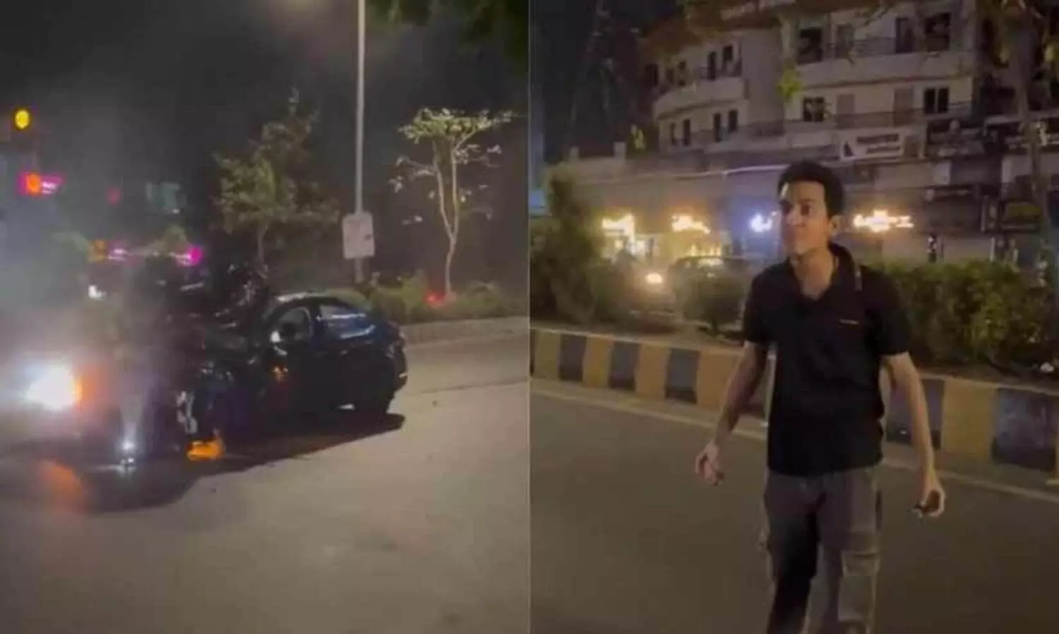 ഒരു റൗണ്ട് കൂടി എന്ന് അലറി വിളിച്ചു; മദ്യലഹരിയിൽ യുവാവ് ഓടിച്ച കാറിടിച്ച് സ്ത്രീ മരിച്ചു, നാല് പേർക്ക് ഗുരുതര പരിക്ക്