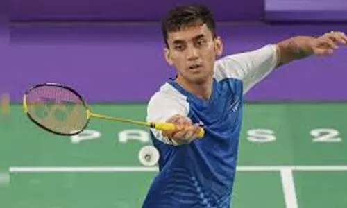 ഓ​ൾ ഇം​ഗ്ല​ണ്ട് ബാ​ഡ്മി​ന്റ​ൺ: ല​ക്ഷ്യ ക്വാ​ർ​ട്ട​റി​ൽ