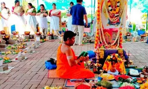 ഒ​മാ​നി​ലും പൊ​ങ്കാ​ല മ​ഹോ​ത്സ​വം; 51വ​നി​ത​ക​ൾ പൊ​ങ്കാ​ല​യ​ർ​പ്പി​ച്ചു