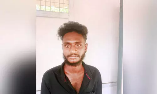 ക​ഞ്ചാ​വു​മാ​യി യു​വാ​വ് പി​ടി​യി​ൽ