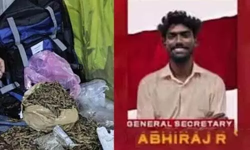 പോളിടെക്നിക് ഹോസ്റ്റലിലെ കഞ്ചാവ് വേട്ട; പിടിയിലായവരിൽ എസ്.എഫ്.ഐ നേതാവും