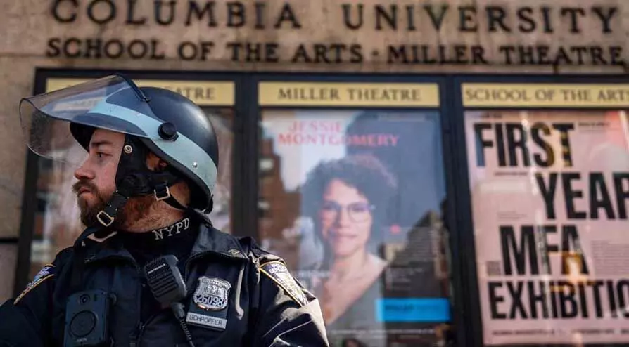 യു.എസിലെ അന്താരാഷ്ട്ര വിദ്യാർത്ഥികളിൽ ഭയാനകമായ നിശബ്ദത പടർത്തി കൊളംബിയ അറസ്റ്റുകൾ