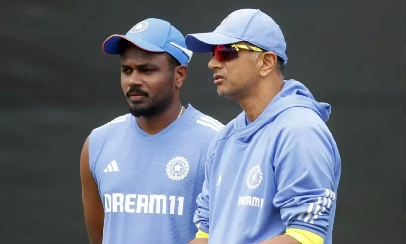 അന്ന് ക്യാപ്റ്റനായിരിക്കെ ദ്രാവിഡിന്റെ ക്ഷണം, ഇന്ന് അദ്ദേഹം പരിശീലകൻ; നടന്നതെല്ലാം സ്വപ്നം പോലെയെന്ന് സഞ്ജു അന്ന് ക്യാപ്റ്റനായിരിക്കെ ദ്രാവിഡിന്റെ ക്ഷണം, ഇന്ന് അദ്ദേഹം പരിശീലകൻ; നടന്നതെല്ലാം സ്വപ്നം പോലെയെന്ന് സഞ്ജു