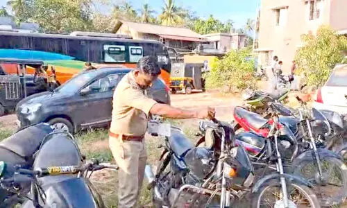 വിദ്യാർഥികൾ മോഷ്ടിച്ച എട്ട് ബൈക്കുകൾ കണ്ടെടുത്തു