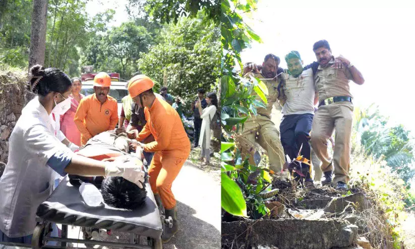 കൗ​തു​ക​വും ആ​ശ​ങ്ക​യും നിറച്ച് മുണ്ടക്കയത്തെ മോ​ക്ക്ഡ്രി​ല്‍