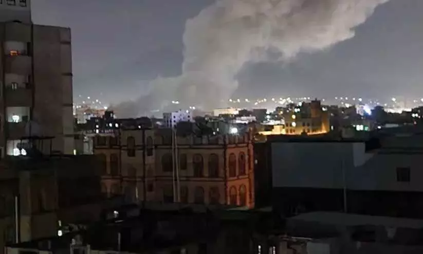 ട്രംപിന്റെ ഉത്തരവിൽ യെമനിൽ ​​യു.എസ് സേനയുടെ വ്യോമാക്രമണം; 31 മരണം