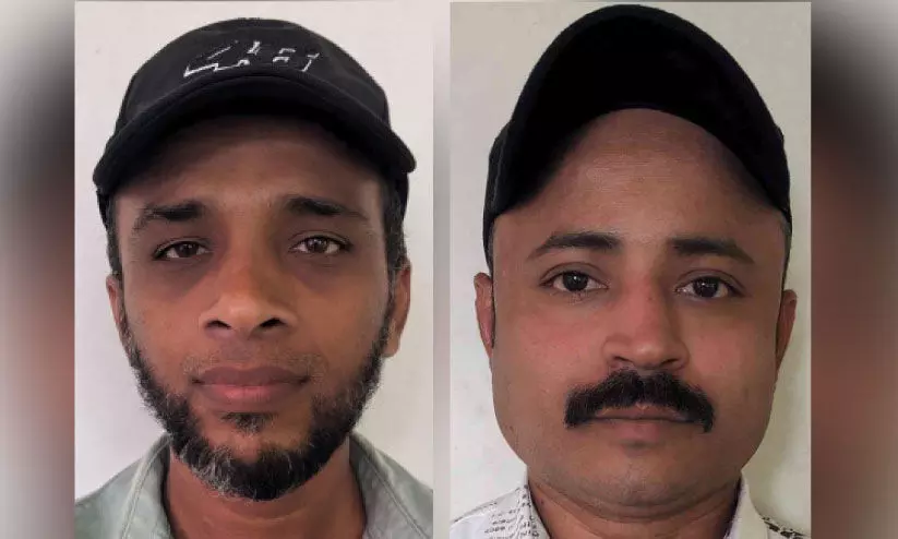 കരിപ്പൂരിൽ 35 ലക്ഷം രൂപയുടെ സ്വർണവുമായി രണ്ടു പേർ പിടിയിൽ കരിപ്പൂരിൽ 35 ലക്ഷം രൂപയുടെ സ്വർണവുമായി രണ്ടു പേർ പിടിയിൽ