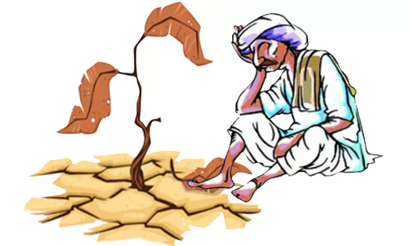 കരിഞ്ഞുവീഴുന്നു കർഷകസ്വപ്നം കരിഞ്ഞുവീഴുന്നു കർഷകസ്വപ്നം