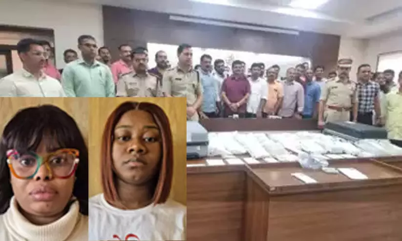 15 ഗ്രാം എം.ഡി.എം.എ പിടിച്ചപ്പോൾ പൊലീസ് അടങ്ങിയിരുന്നില്ല, വൻ കണ്ണികളിലേക്ക് പടർന്നു കയറി; ഒടുവിൽ പിടികൂടിയത് 75 കോടിയുടെ 37കിലോ, രണ്ട് വനിതകൾ അറസ്റ്റിൽ 15 ഗ്രാം എം.ഡി.എം.എ പിടിച്ചപ്പോൾ പൊലീസ് അടങ്ങിയിരുന്നില്ല, വൻ കണ്ണികളിലേക്ക് പടർന്നു കയറി; ഒടുവിൽ പിടികൂടിയത് 75 കോടിയുടെ 37കിലോ, രണ്ട് വനിതകൾ അറസ്റ്റിൽ