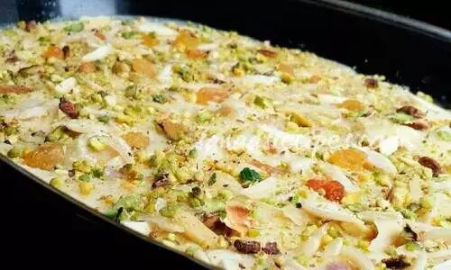 അ​റ​ബി​ക് ഡ​സേ​ർ​ട്ട് ഉ​മ്മു അ​ലി