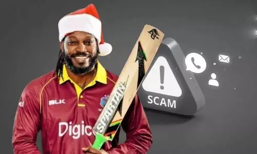 ക്രിസ് ഗെയ്‍ലിന്‍റെ ചിത്രം കാണിച്ച് നിക്ഷേപത്തട്ടിപ്പ്; സഹോദരൻ ഉൾപ്പെടുന്ന സംഘം കോടികൾ തട്ടി, പരാതിയുമായി 60കാരി