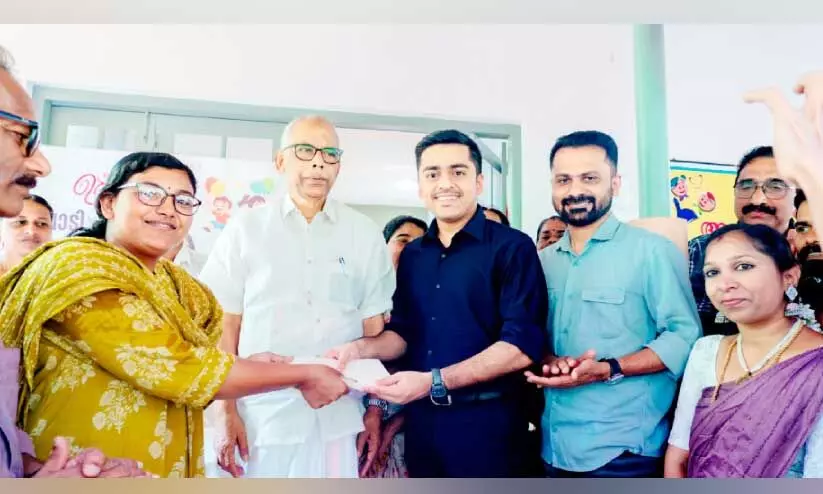 അംഗൻവാടി കെട്ടിടം നിർമിച്ചുനൽകി ഹൈലൈറ്റ് ഗ്രൂപ്