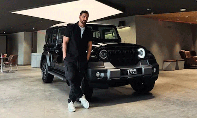 ‘ഇത് ജോൺ എബ്രഹാമിന് വേണ്ടി മാത്രം നിർമിച്ചത്’, സ്വന്തം ബാഡ്ജിൽ ഒരു വാഹനം വീട്ടിലെത്തിച്ച് ബോളിവുഡ് സൂപ്പർതാരം