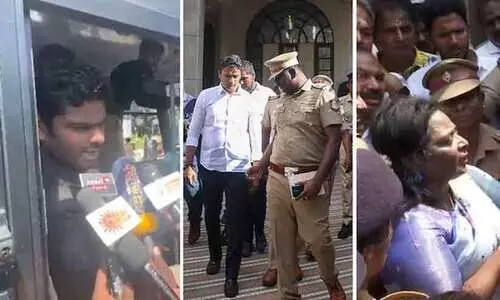 മദ്യനയ അഴിമതി: തമിഴ്നാട്ടിൽ പ്രതിഷേധം നടത്താ​നൊരുങ്ങിയ   ബി.ജെ.പി നേതാക്കൾ കസ്റ്റഡിയിൽ