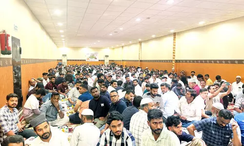 ദ​വാ​ദ്മി കെ.​എം.​സി.​സി ഗ്രാ​ൻ​റ്​ ഇ​ഫ്താ​ർ