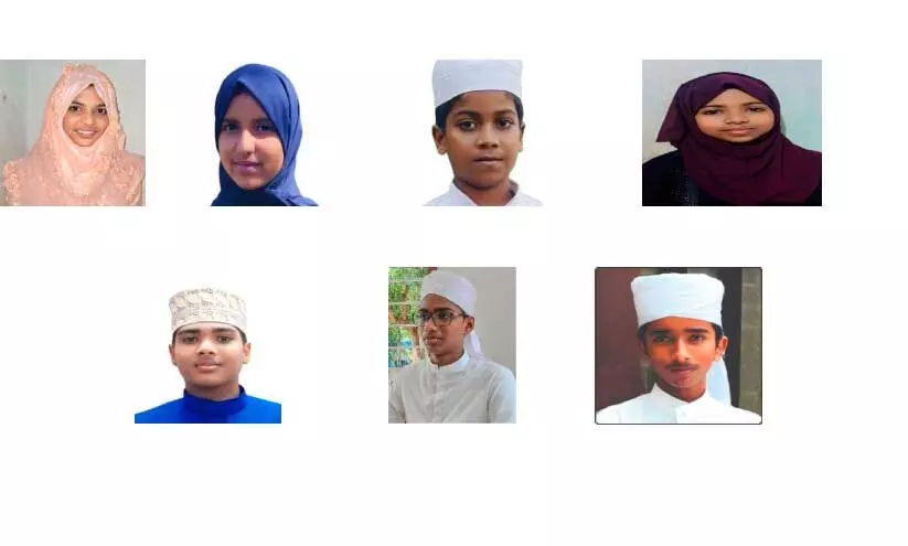 ഖു​ർ​ആ​ൻ പാ​രാ​യ​ണ മ​ത്സ​രം സം​ഘ​ടി​പ്പി​ച്ചു