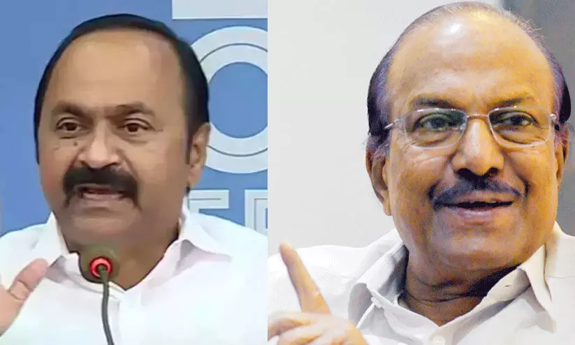 തലശേരി മണോളിക്കാവ്: പൊലീസിനെ നിലത്തിട്ട് ചവിട്ടിക്കൂട്ടിയ സി.പി.എം ക്രിമിനലുകള്ക്കെതിരെ നടപടിയില്ല -വി.ഡി. സതീശൻ തലശേരി മണോളിക്കാവ്: പൊലീസിനെ നിലത്തിട്ട് ചവിട്ടിക്കൂട്ടിയ സി.പി.എം ക്രിമിനലുകള്ക്കെതിരെ നടപടിയില്ല -വി.ഡി. സതീശൻ