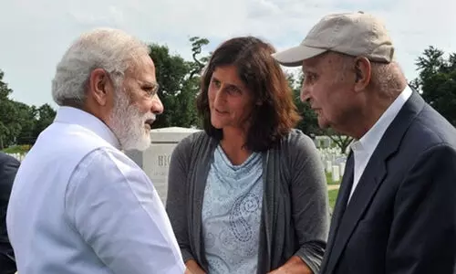 PM Modi shares File photo with Sunita Williams