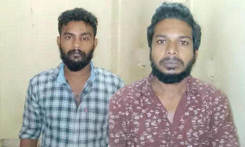 വീട്ടുമുറ്റത്ത് 38 കഞ്ചാവ് ചെടി വളർത്തി, ​കൈയിൽ 10.5 കിലോ കഞ്ചാവും; പിടിക്കാൻ പോകുമ്പോൾ പട്ടിയെ അഴിച്ചുവിടും, ​കൊല്ലത്ത് രണ്ടുയുവാക്കൾ അറസ്റ്റിൽ