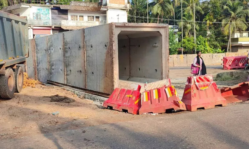 എതിർപ്പുകൾ വിഫലം; വേളാപുരത്ത് ചെറിയ അടിപ്പാത