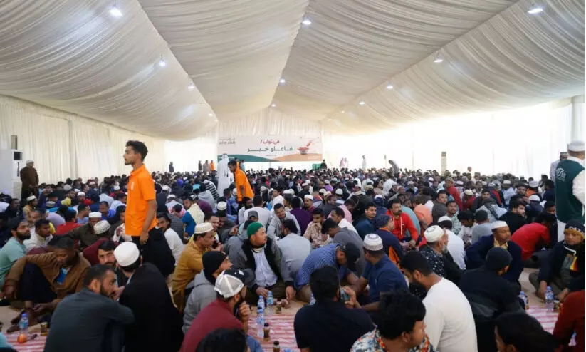 ഔ​ഖാ​ഫ് ഇ​ഫ്താ​റി​ൽ പ​ങ്കെ​ടു​ത്ത​ത് ഒ​ന്ന​ര​ല​ക്ഷ​ത്തി​ല​ധി​കം പേ​ർ