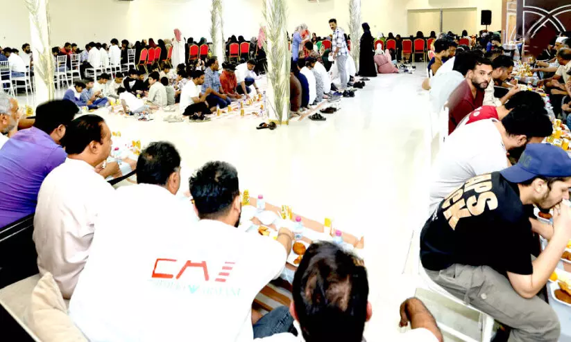 ഇ​ഫ്താ​ർ മീ​റ്റ് സം​ഘ​ടി​പ്പി​ച്ച് ബ​ഹ്‌​റൈ​ൻ ക​ണ്ണൂ​ർ സി​റ്റി കൂ​ട്ടാ​യ്മ മെം​ബേ​ഴ്സ്