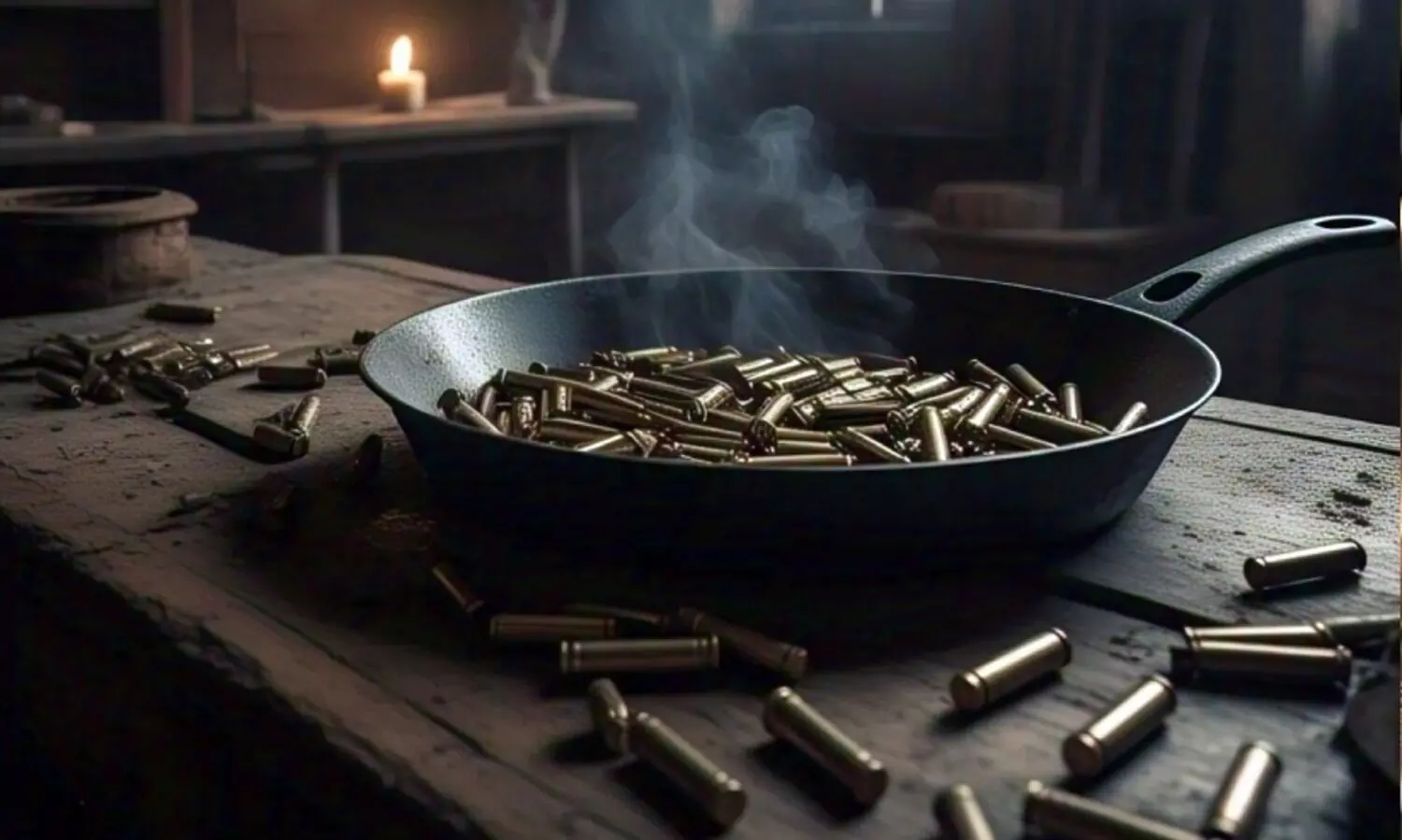 വെടിയുണ്ടകൾ ചട്ടിയിലിട്ടു ചൂടാക്കി; പൊട്ടിത്തെറിയിൽ എസ്.ഐക്കെതിരെ അന്വേഷണം