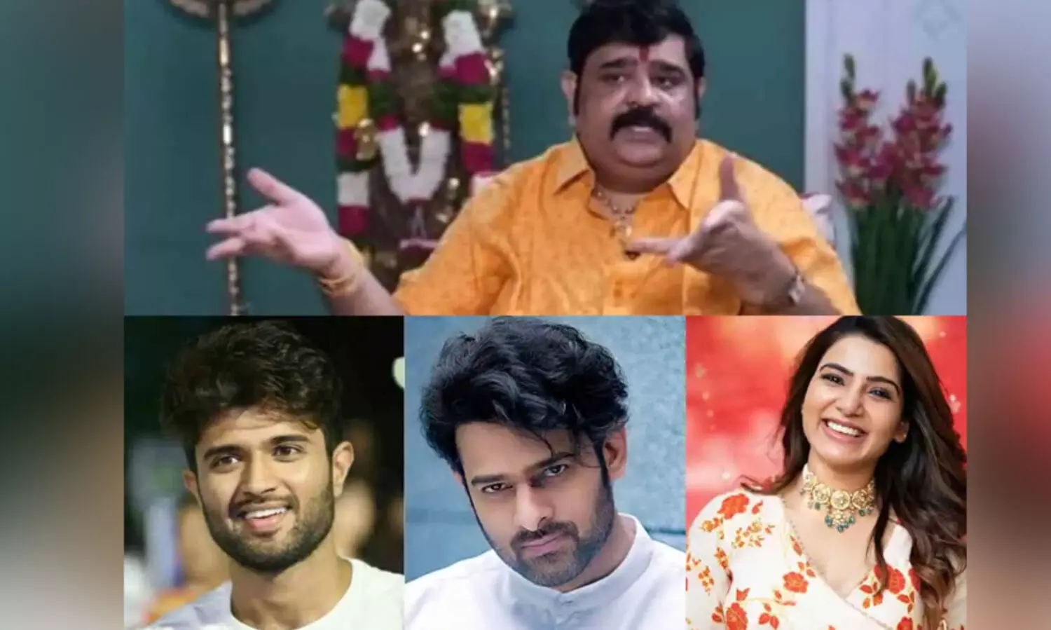 Astrologer predicts Prabhas, Vijay Deverakonda, Samantha’s death