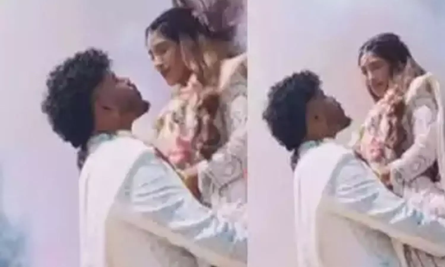 വിവാഹ ചടങ്ങിനിടെ കളർ ബോംബ് പൊട്ടി; വധുവിന് പൊള്ളലേറ്റു