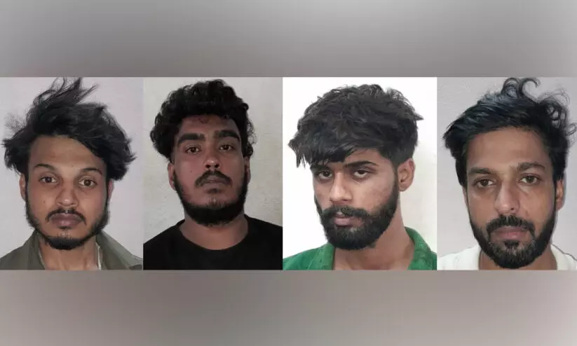 ലഹരിവേട്ട; നാലുപേർ പിടിയിൽ ലഹരിവേട്ട; നാലുപേർ പിടിയിൽ