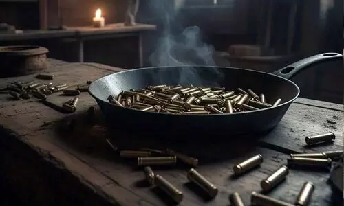 വെടിയുണ്ടകൾ ചട്ടിയിലിട്ടു ചൂടാക്കി; പൊട്ടിത്തെറിയിൽ എസ്.ഐക്കെതിരെ അന്വേഷണം