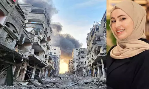 Aisha Khalid Al Battash in Gaza