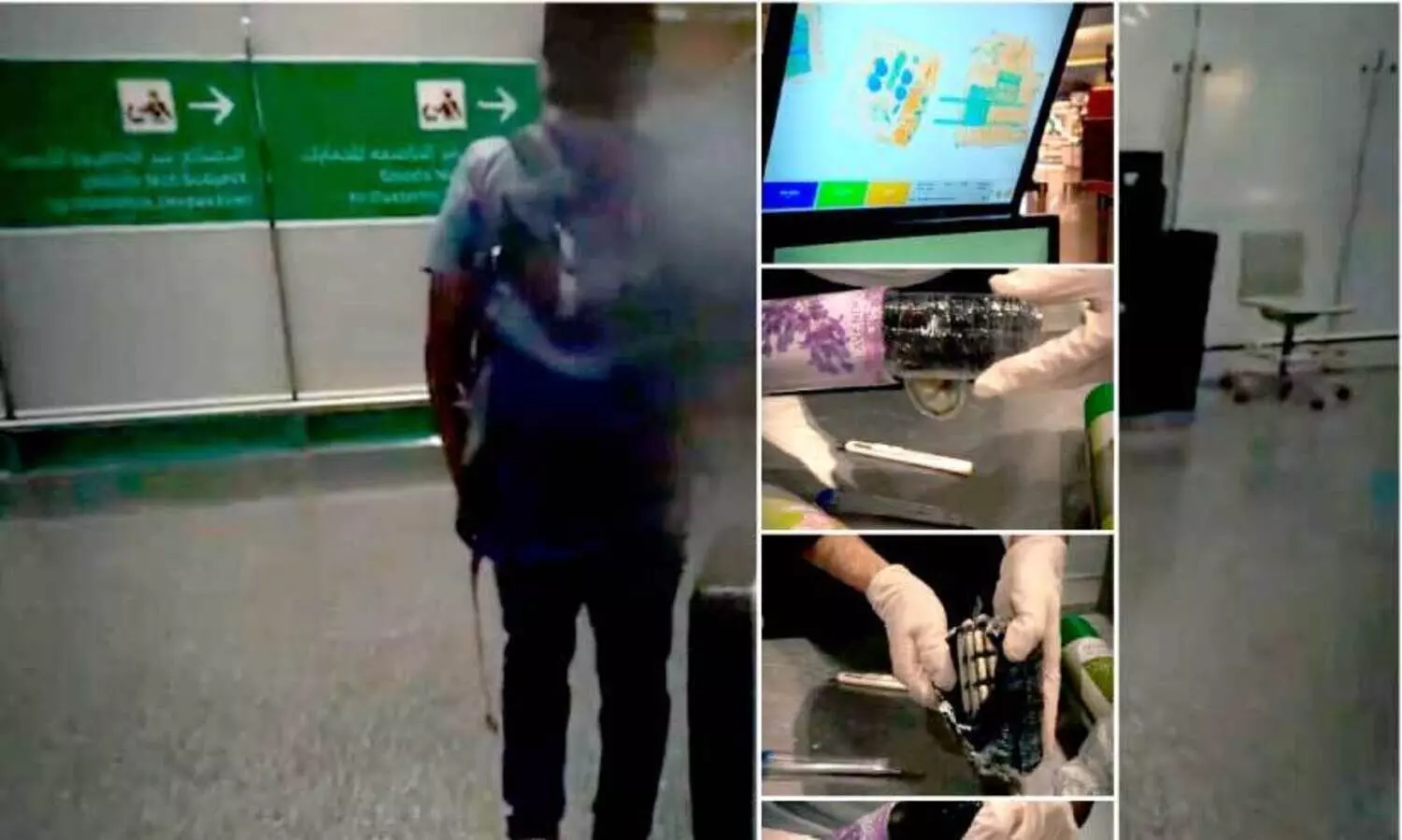 ഹ​മ​ദ് വി​മാ​ന​ത്താ​വ​ള​ത്തിലൂടെ ക​ട​ത്താ​ൻ ശ്ര​മി​ച്ച ലഹ​രി മ​രു​ന്ന് പി​ടി​കൂ​ടി