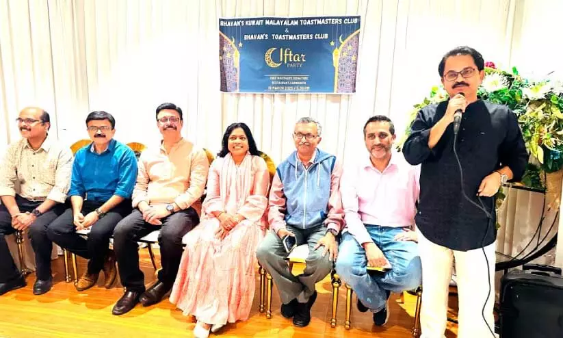 ടോ​സ്റ്റ് മാ​സ്റ്റേ​ഴ്സ് ക്ല​ബ് ഇ​ഫ്താ​ർ സം​ഗ​മം