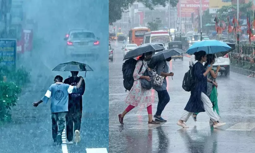 ചുട്ടുപൊള്ളുന്ന ചൂടിനെ തണുപ്പിക്കാൻ മഴതുടരുമെന്ന് കാലവസ്ഥ കേന്ദ്രം